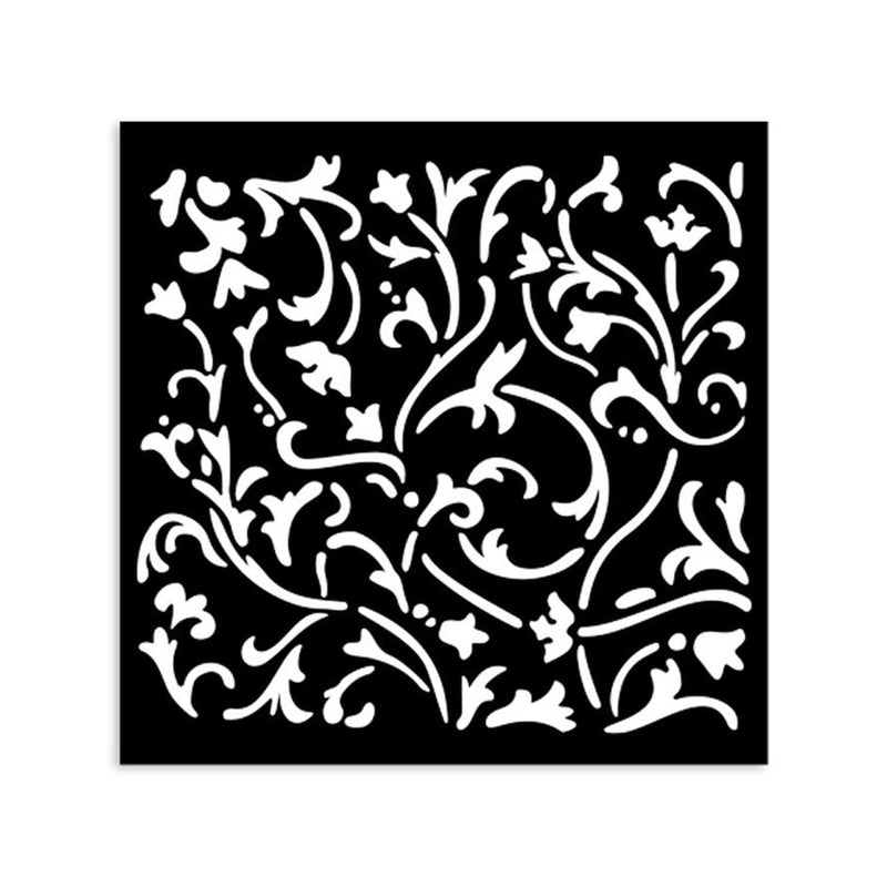 Stamperia Stencil 4.72"x 4.72" - Masquerade - Ornaments