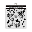 Stamperia Stencil 4.72"x 4.72" - House of Roses - Papillon