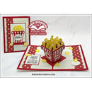 Karen Burniston Clear Stamps 3"x4" Popcorn Phrases