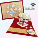 Karen Burniston Clear Stamps 3"x4" Popcorn Phrases