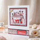 Katy Sue Die Cut Decoupage 3/Pkg - Scarlet Chic