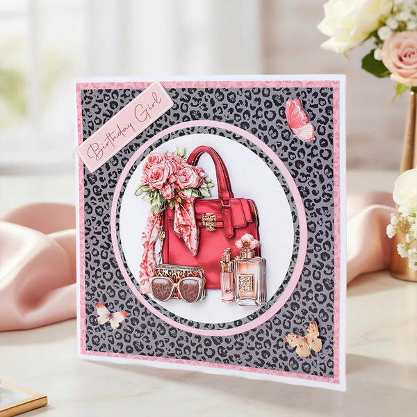 Katy Sue Die Cut Decoupage & Embellishment Collection 10/Pkg - Rose Couture