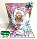 Triangular card with owl design and 'Special Little One' text, featuring Katelyn Fox Designs branding.