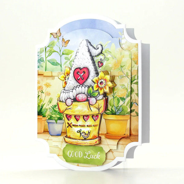 Katy Sue Die Cut Decoupage 12/Pkg - Garden Gnomes