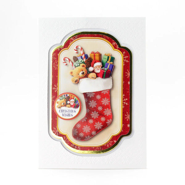Katy Sue Die Cut Decoupage 3/Pkg - Christmas Stockings