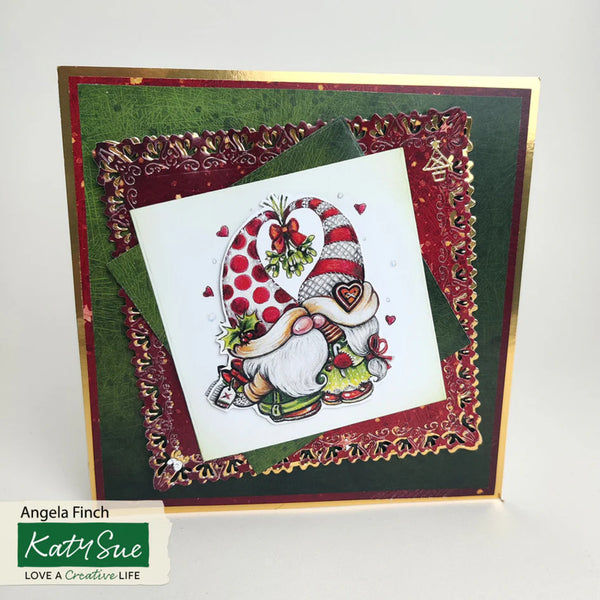 Katy Sue Paper Craft Pad - Christmas Gnomes
