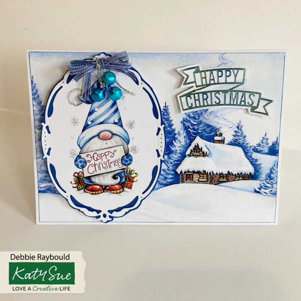 Katy Sue Paper Craft Pad - Christmas Gnomes