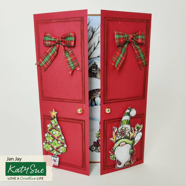 Katy Sue Paper Craft Pad - Christmas Gnomes