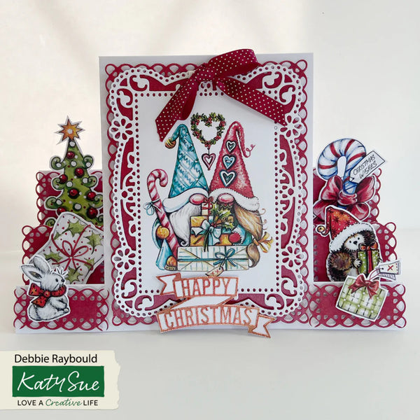 Katy Sue Paper Craft Pad - Christmas Gnomes