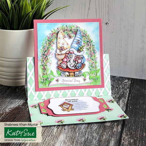 Katy Sue Paper Craft Pad - Garden Gnomes