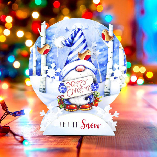 Katy Sue Pop Up Card Making Kit - Christmas Gnomes