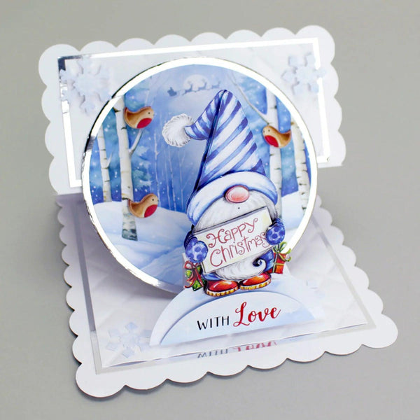 Katy Sue Pop Up Card Making Kit - Christmas Gnomes
