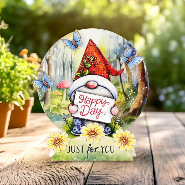Katy Sue Pop Up Card Making Kit - Garden Gnomes