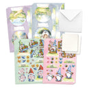 Katy Sue Pop Up Card Making Kit - Garden Gnomes