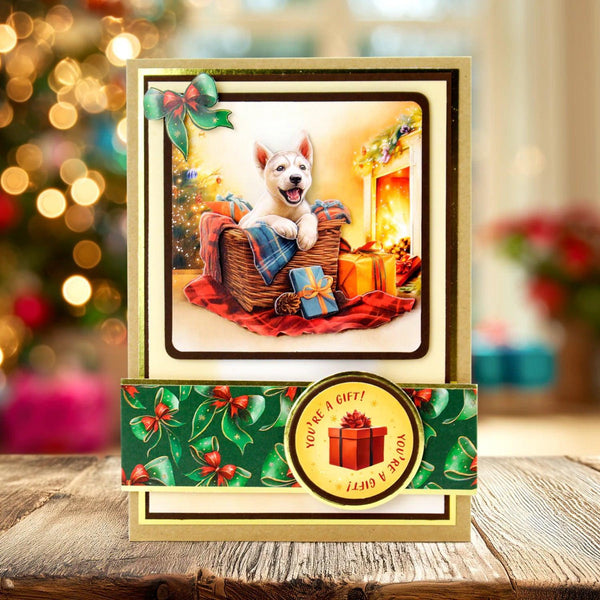 Katy Sue Santa Paws Die Cut Topper & Decoupage Collection