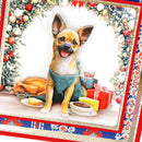 Katy Sue Santa Paws Die Cut Topper & Decoupage Collection