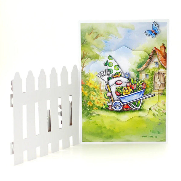 Katy Sue Scene Stash 24 Sheets - Garden Gnomes