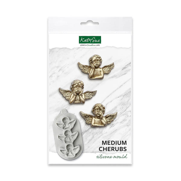 Cosmic Shimmer Silicone Mould - Cherub Trio