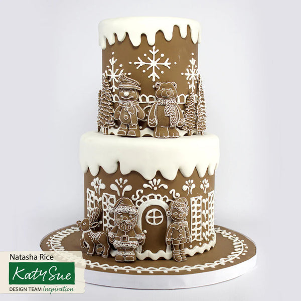 Katy Sue Silicone Mould - Reindeer