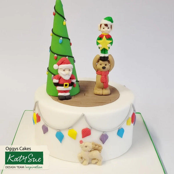 Katy Sue Silicone Mould - Santa Claus