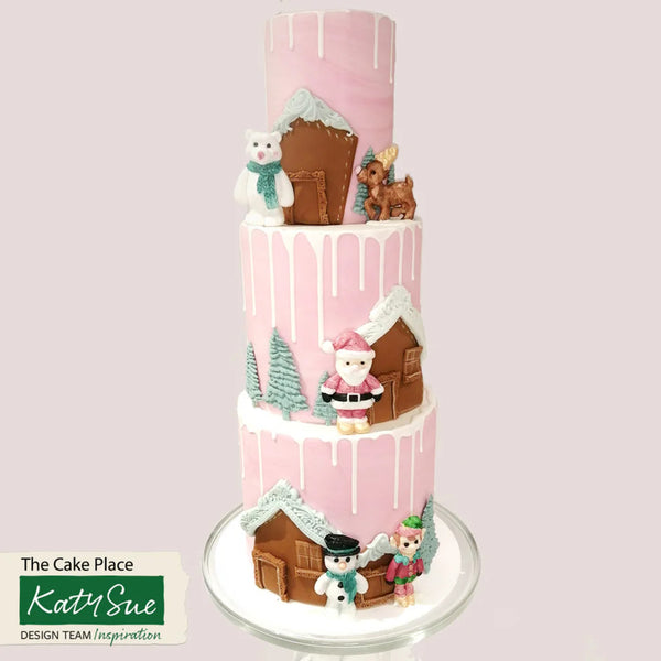 Katy Sue Silicone Mould - Santa Claus