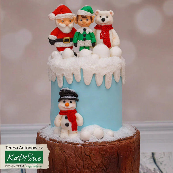 Katy Sue Silicone Mould - Santa Claus
