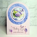 Katy Sue White Arched Single Fold Cards & Envelopes 10/Pkg