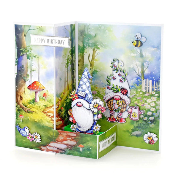 Katy Sue White Side Pop Up Cards & Envelopes 12/Pkg