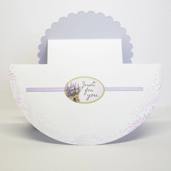 Katy Sue White Stepper Rocker Cards & Envelopes 12/Pkg