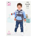King Cole Free Pattern - Cherished Baby DK Yarn - Sweater & Jacket