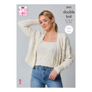 King Cole Free Pattern - Cottonsoft DK - Top and Cardigan