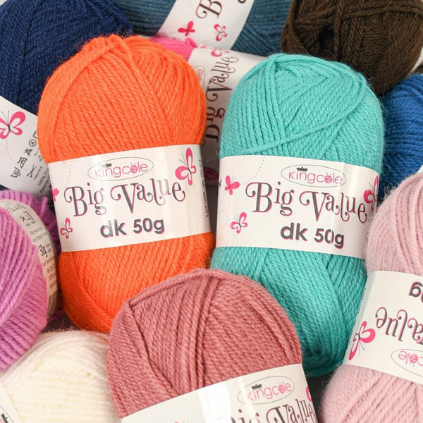 King Cole Say It With Flowers CAL Yarn Pack - Big Value DK
