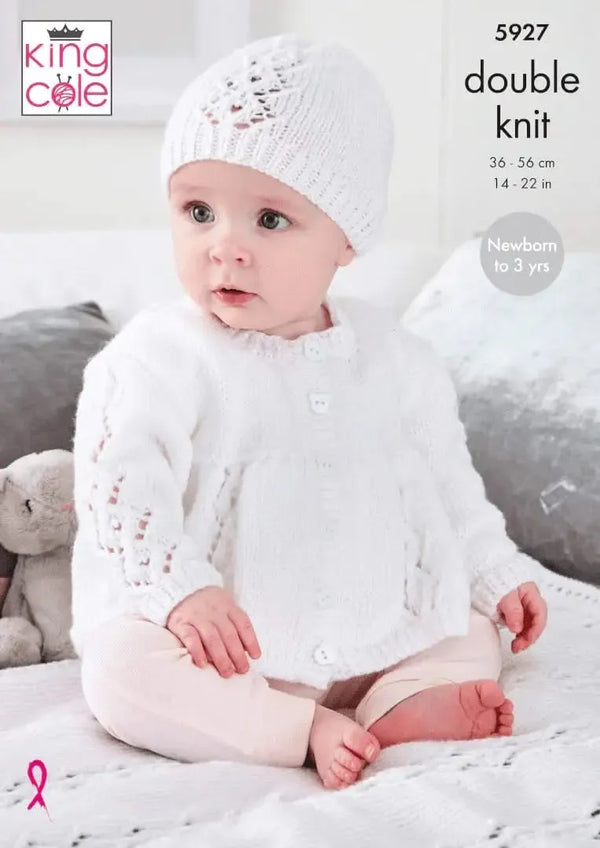 King Cole Cherished Baby DK Yarn - Baby Pink