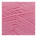 Close-up of pink yarn with a soft texture