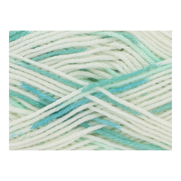 King Cole Dot Dot Dash DK Yarn 100g - Mint