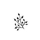 Lavinia Clear Stamp Leaf 2 Miniature