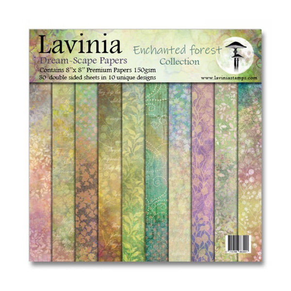 Lavinia Dreamscape 8"x 8" Papers - The Enchanted Forest Collection