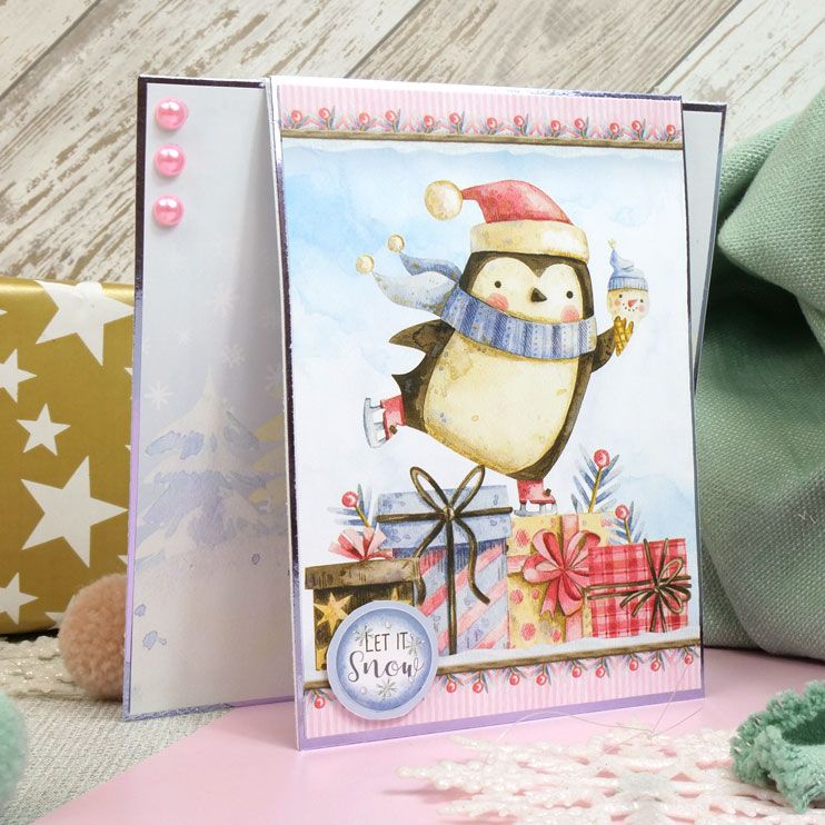 Hunkydory The Little Book of Winter Friends Paper Pad A6