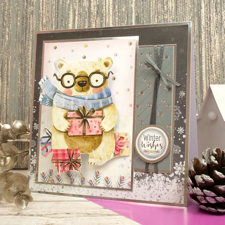 Hunkydory The Little Book of Winter Friends Paper Pad A6