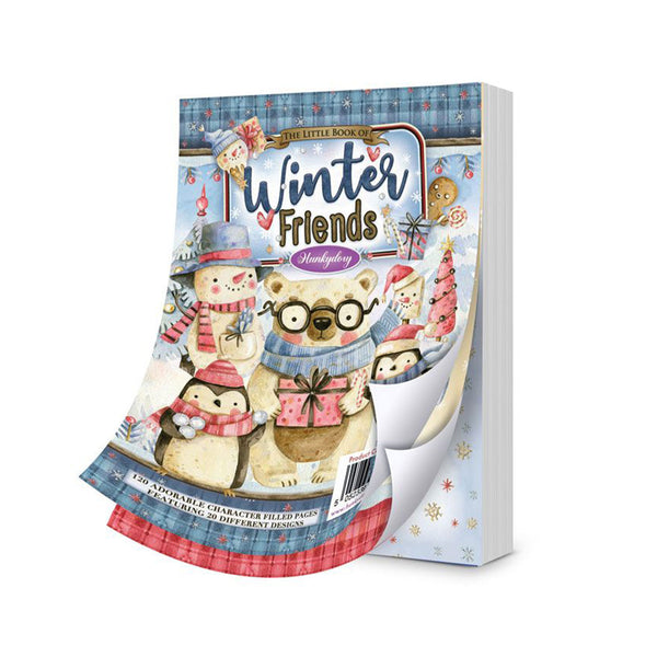 Hunkydory The Little Book of Winter Friends Paper Pad A6