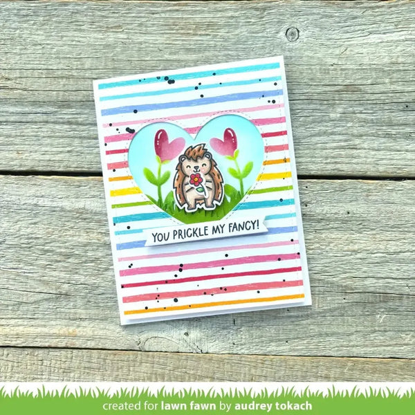 Lawn Clippings Stencils - Heart Garden*