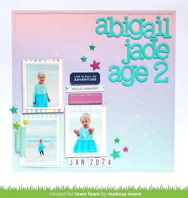 Lawn Fawn Rainbow Ever After Collection Pack*