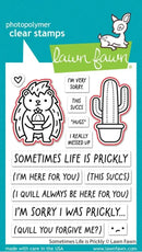 Lawn Cuts Custom Craft Die - Sometimes Life is Prickly*