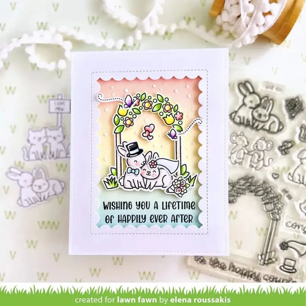 Lawn Fawn Clear Stamp Set - Henry's Build-A-Sentiment: Spring*