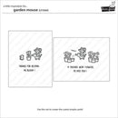 Lawn Fawn Clear Stamp Set - Garden Mouse