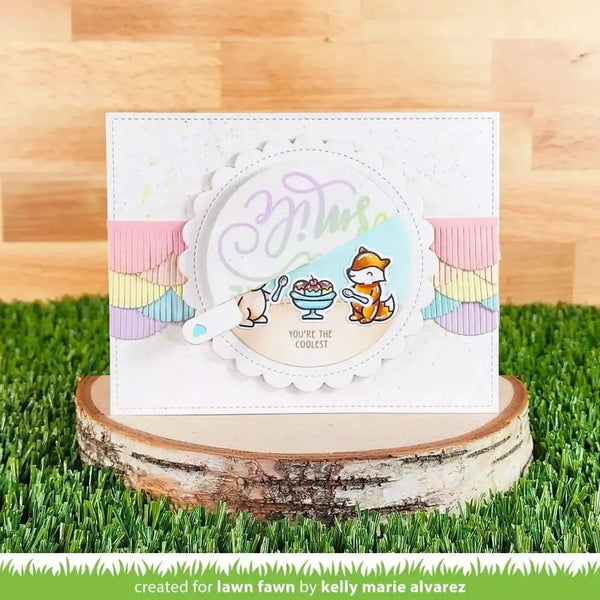 Lawn Fawn Clear Stamp Set - Treat Cart*