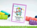 Lawn Fawn Clear Stamp Set - Treat Cart Sentiment Add-On*
