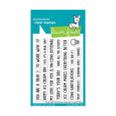 Lawn Fawn Clear Stamp Set - Treat Cart Sentiment Add-On*