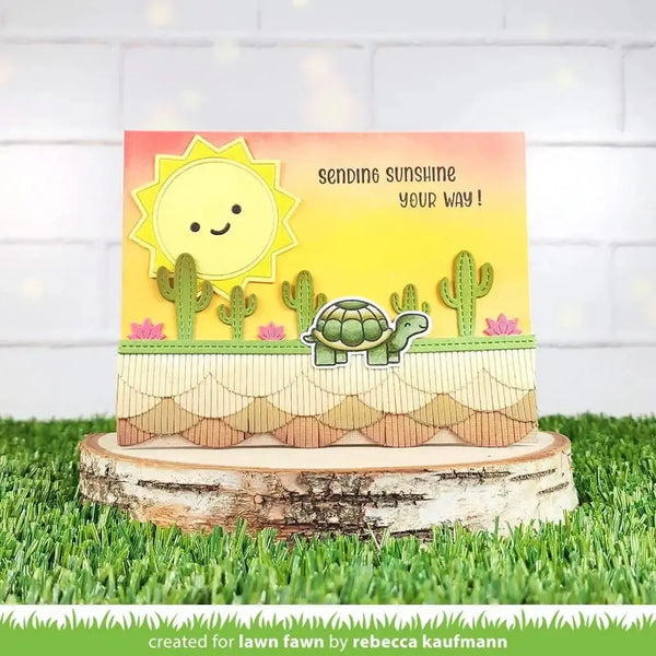 Lawn Cuts Custom Craft Dies - Cactus Border*