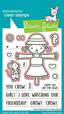 Lawn Cuts Custom Craft Dies - You Crow Girl*